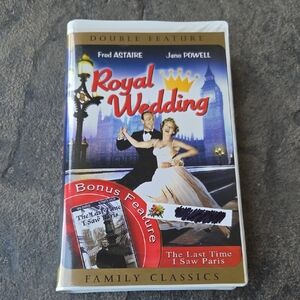Royal Wedding Double Feature VHS - Family Classics